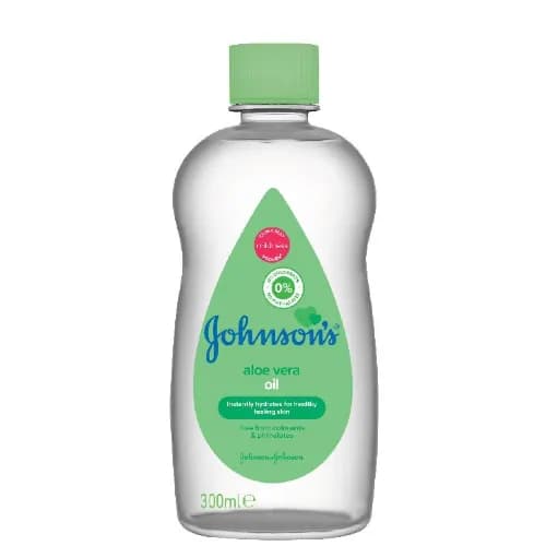 J&J Baby Oil Aloevera 300Ml