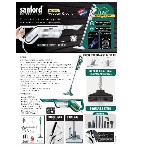 Sanford Vacuum Cleaner 600 Watts