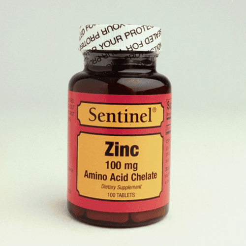 Sentinel Zinc 100Mg 100 Tab