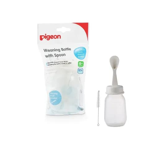 Pigeon Weaning Bottle With Spoon