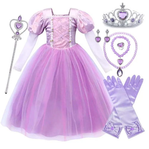 Princess Rapunzel With Accessories 130Cm