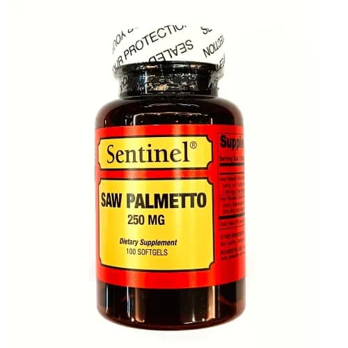 Sentinel Saw Palmetto 250Mg Softgels 100'S