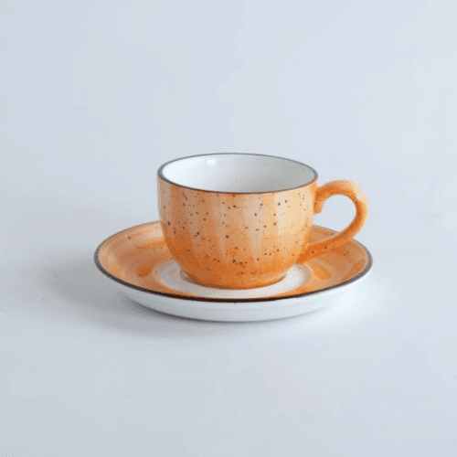 H.P Deco. Orange / Round Ashtray 4" / 105Cm / 08-139 / 08-139Do