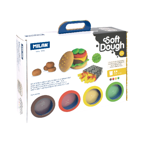 Dough Soft Kit of 4 "House Of Burgers" Case