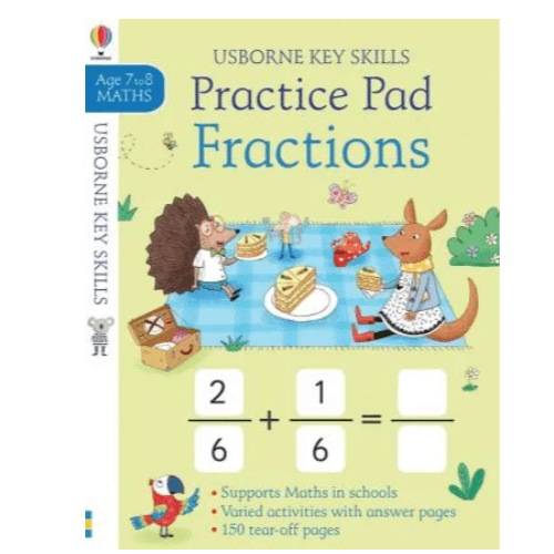 Fractions Practice Pad 7-8