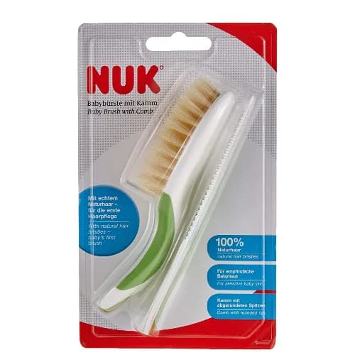 Nuk Baby Brush With Comb Blc