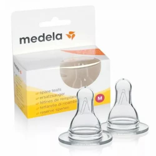 Medela Spare Teats Medium Flow