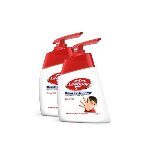 Lifebuoy Handwash Total 10 2X200Ml Sp