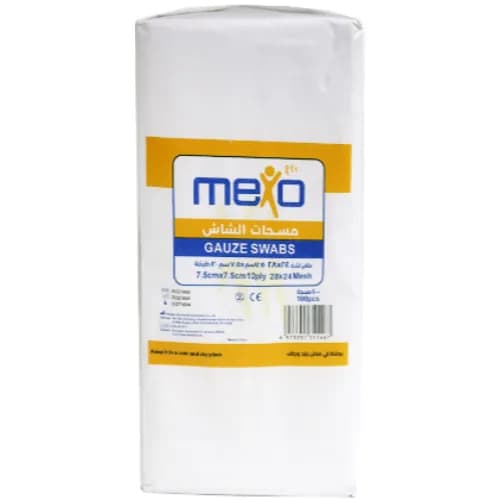 Mexo Gauze Swab 7.5 X 7.5 Cm 8Play