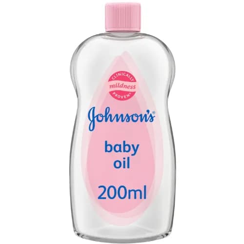 J&J Baby Oil 200Ml