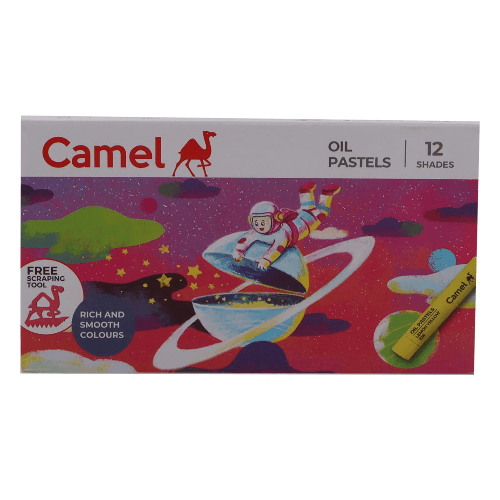 Camel Oil Pastels 12 Shades Set