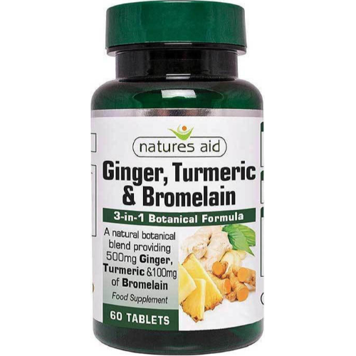 Na Ginger Turmeric Bromelain 60,S