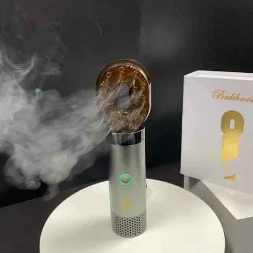 Rechargeable Incense Bukhoor Burner With Hair Comb