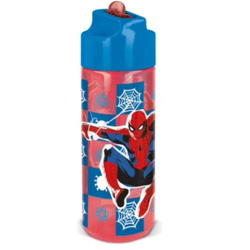 Stor Large Ecozen Hydro Bottle Spiderman Midnight Flyer 540 Ml