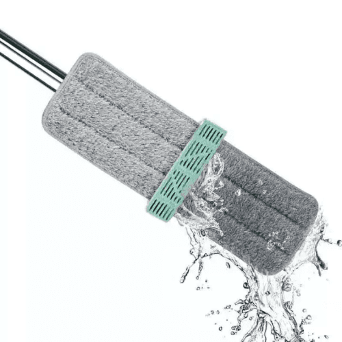 360° Rotating Free Hand Flat Mop With Extra Microfiber Pads