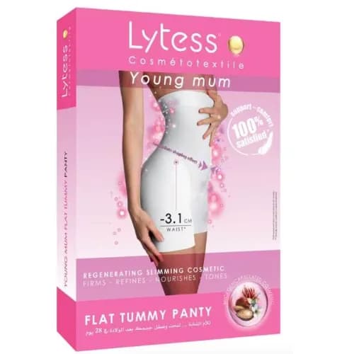 Lytess Young Mum Flat Tummy Panty L/ Xl Black