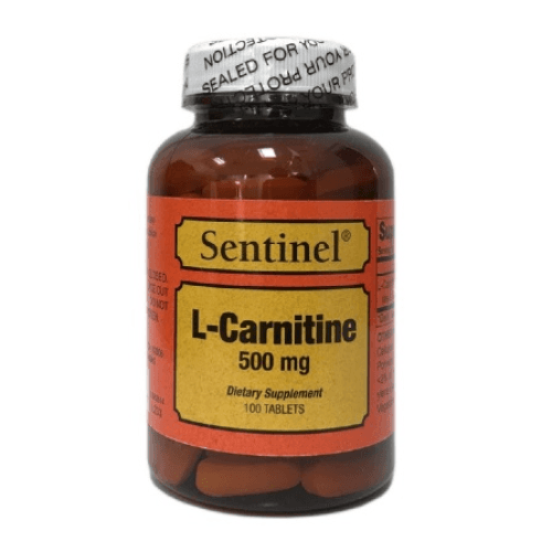 Sentinel L Carnitine 500 Mg 100 Tab