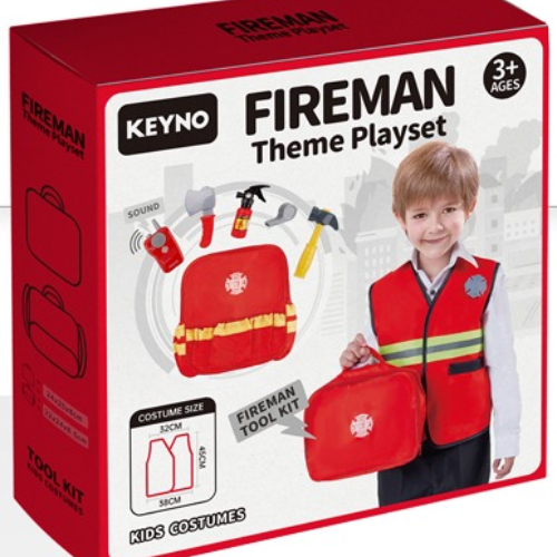 Baby Fireman Playset