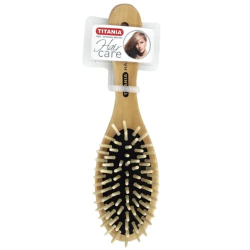 Hair Brush Wood @2821