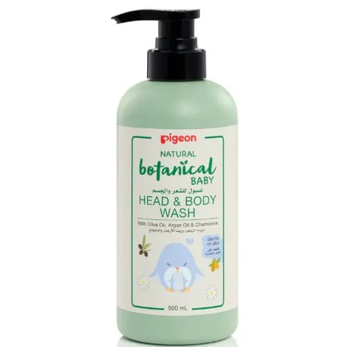 Pigeon Botanical Natural Head & Body Wash 500Ml