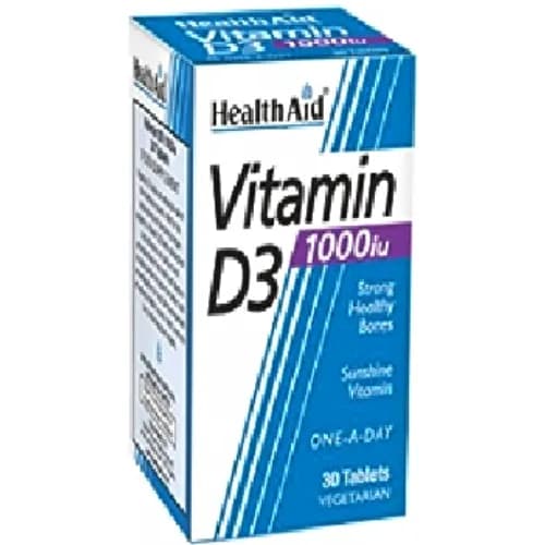 H-Aid Vitamin D3 1000Iu 30'S