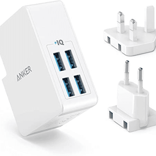 Anker Powerport 4 Lite Adapter