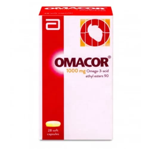 Omacor 1000Mg Soft Capsule 28 Pieces