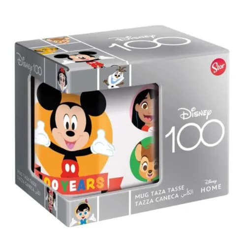 Stor Ceramic Mug 11 Oz In Gift Box Disney 100 - 325Ml