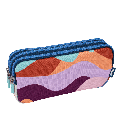 Pencil Case 3-Zipper   Fun