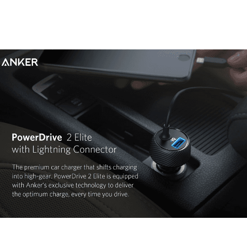 Anker Power Drive 2 Lite With Lightining Connector