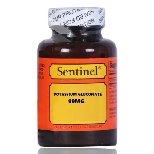 Sentinel Pottassium Gluconate 99Mg Tablets 50 Pieces