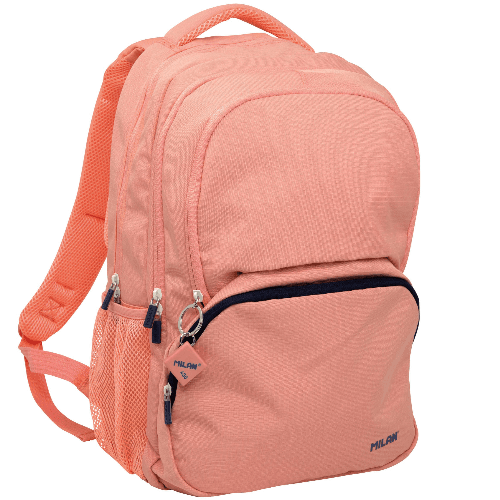 Backpack Double Side, Multi Comp, 4 Zip  25L S.1918 Pink