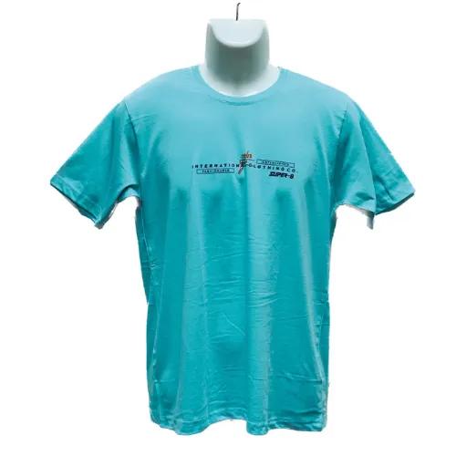 Super 8 Round Neck Printed T Shirt Xl Mint Green Mcin45K (Buy 1 Get 1 Free) 