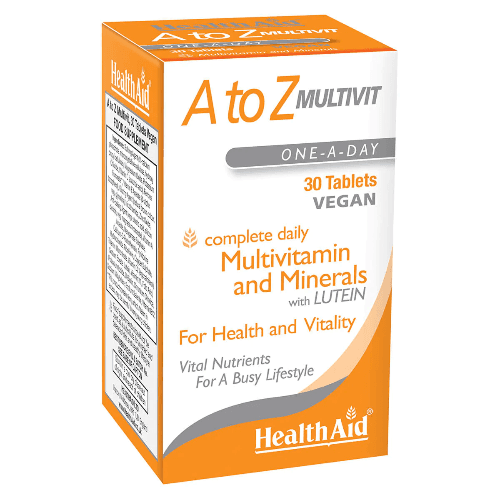 Health Aid A To Z Multivitamin Tab 30 S