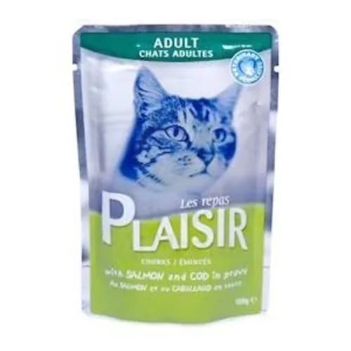 Plaisir Cats Chnksngrvy W/Sal&Co100G