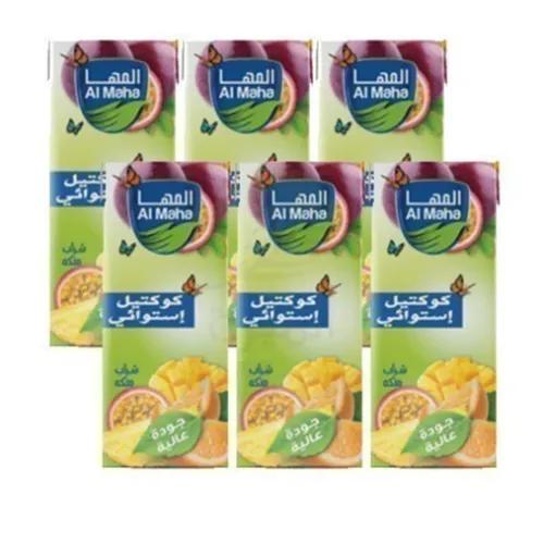 Al Maha Uht Juice Cocktail 200Mlx6