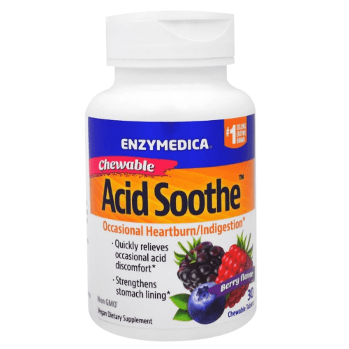 Enzymedica Acid Soothe Chewable 30 S