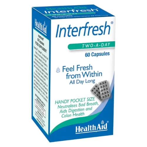 Healthaid Interfresh Two-A-Day 60 Capsules