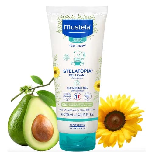 Mustela Stelatopia Cleansing Gel 200Ml 