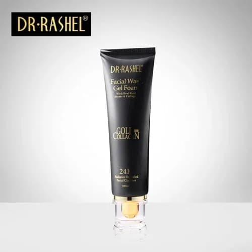 Dr Rashel 24K Gold Facial Wash Gel Foam 100 Ml Drl-1173