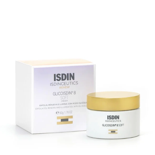 Isdin Glicoisdin 8 Soft Exfoliating Cream - 50Gm