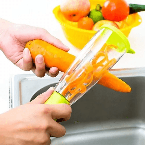 Easy Slicer Vegetable Peeler With Container