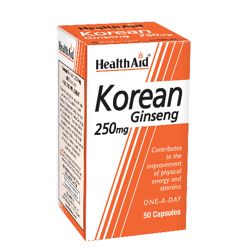 Health Aid Korean Ginseng 250 Mg 50 S