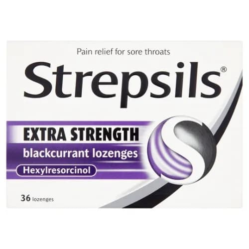 Strepsils Extra Black Currant 36 S