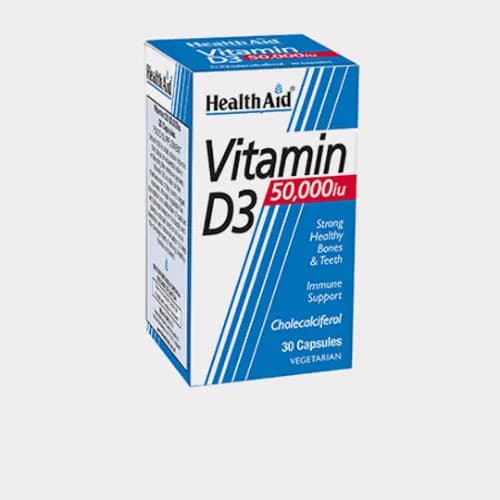 Healthaid Vitamin D3 50,000Iu 30 Capsules