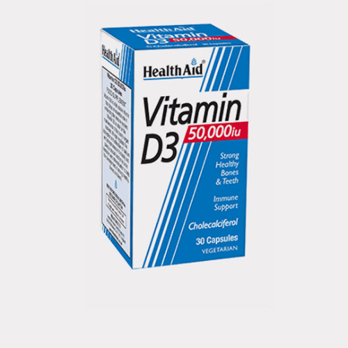 Healthaid Vitamin D3 50,000Iu 30 Capsules