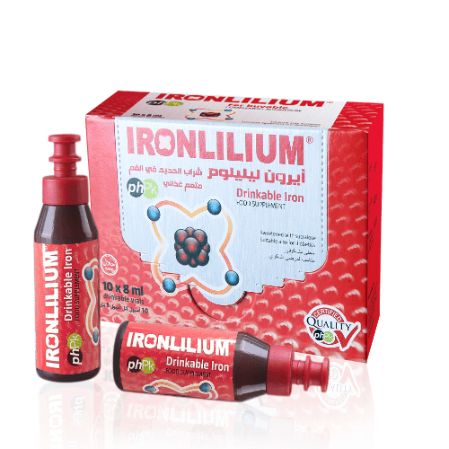 Ironlilium Vials 10 X 8 Ml (Drinkable Iron)