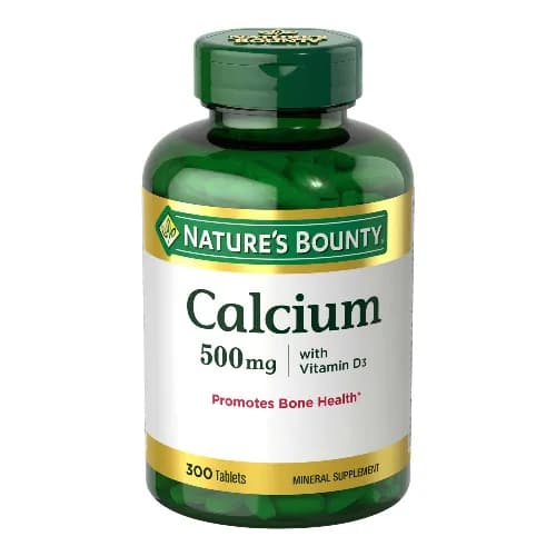 Nature'S Bounty Calcium 500Mg With D3 - 300Tablets