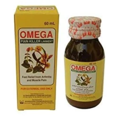 Omega Liniment 60 Ml With Cover