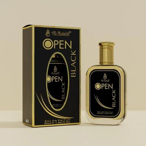 Open Black Eau De Parfum Edp Spray 50Ml By Al Nuaim